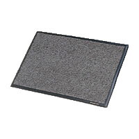 クラウン フロアマット クッション付・塩ビ製 外寸:横900&times;縦750mm（グレー）｜どっとカエール　支店