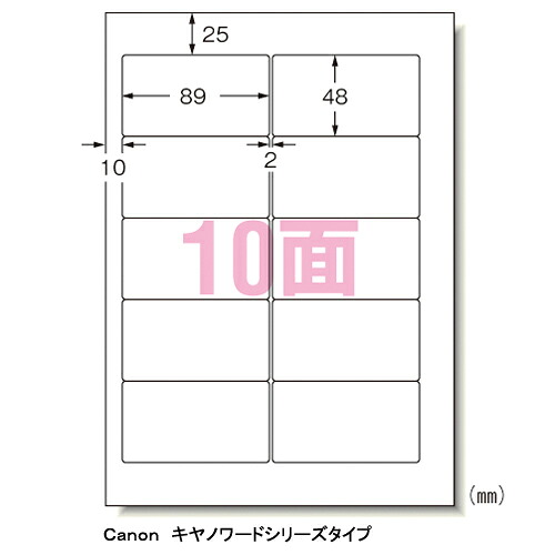 エーワン マイコン印刷者\u0026ワープロラベルシール〈印刷者兼用〉 つや消し紙（A4判） 500枚入 判定基準:A4判10面