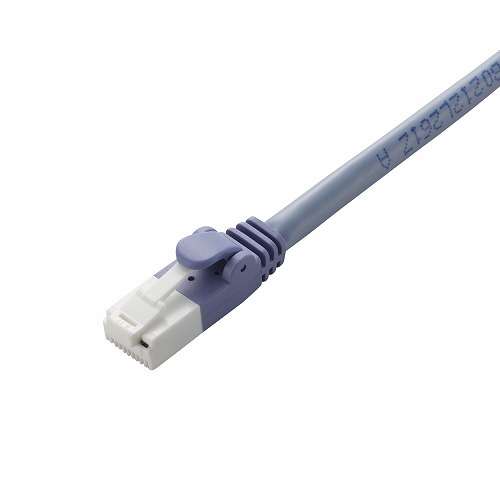 エレコム LANケーブル CAT6 爪折れ防止 50m ブルー(ブルー)|どっとカエール 支店