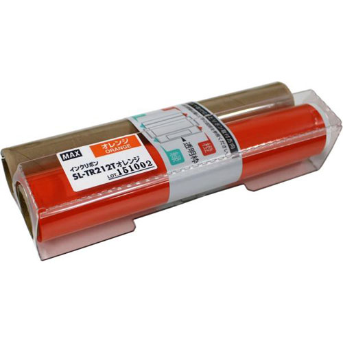 マックスビーポップインクリボン（詰替タイプ）　赤SL-TR アカ(2コイリ)　ご注文合計金額900円以上送料無料発送 楽天市場】ビーポップ専用詰替インクリボン 詰替インクリボン 赤 SL-TR