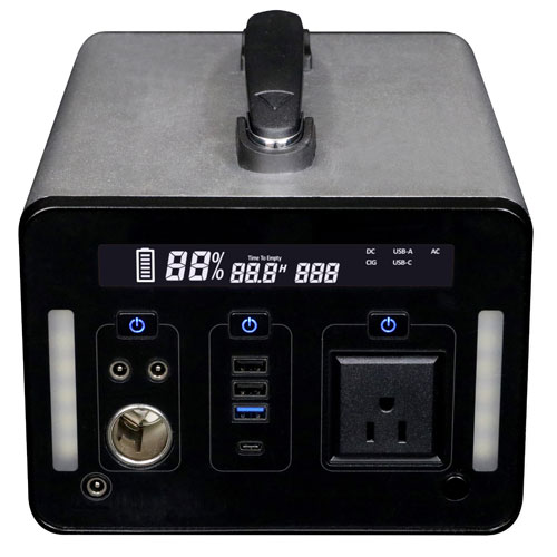 エスケイジャパン ポータブル蓄電池 266800mAh キャンプ 緊急時 防災用品 SKJ-MT1000SB