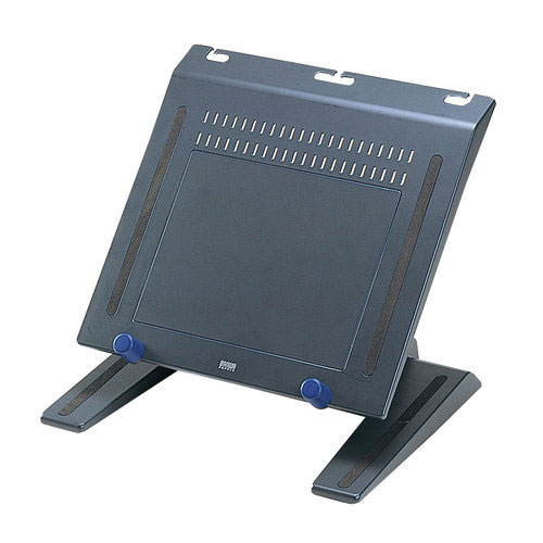 サンワサプライ 直送 ノートPCスタンド（ダークグレー）