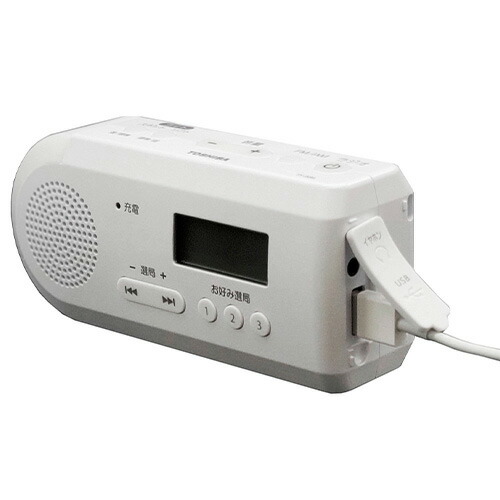 楽天市場】東芝 手回しFM／AM充電ラジオ TY-JKR6 1台 : イーヅカ