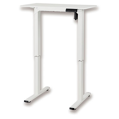 アスカ 法人限定 メーカー直送品 時間指定不可 電動昇降デスク メモリー付 天板幅850mm(ホワイト)|どっとカエール 支店