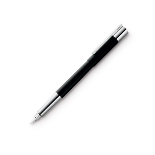 三菱鉛筆 LAMY(カラムシ)  スカラ 筆 つや消し黒いこと M(中字) L80M