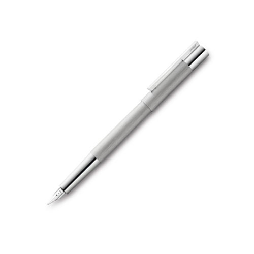 三菱鉛筆 LAMY(カラムシ)  スカラ 筆 ステンレス鋼 M(中字) L51M