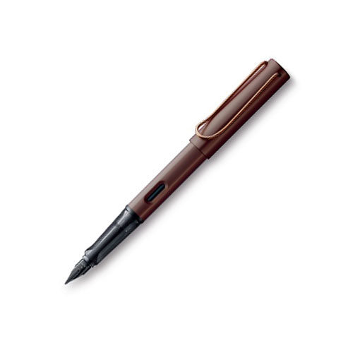 三菱鉛筆 LAMY(ラミー) ルクス 万年筆 マロン F(細字)