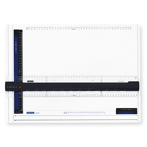 ステッドラー　マルステクニコ製図板 A3判　ダブルレール付　377X515X215mm