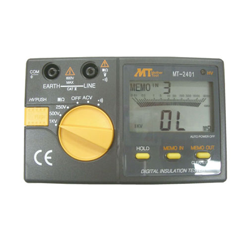 レックス　デジタル絶縁抵抗計【MT-2401】 14,447円
