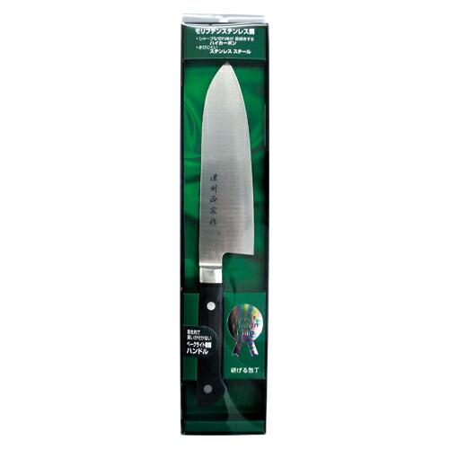 楽天市場】日野浦刃物工房 味方屋作三徳包丁 ステン白二鋼割込 : e