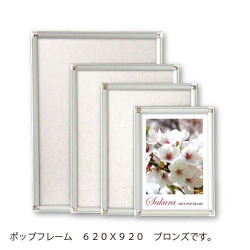 アルテ 製造業者直送品 軽銀ひな形 受けが良いひな形 お知らせ大いさ 620X920（ブロンズ） 掲示板・コルクボード-プレゼンテーション用品-文房具・事務用品