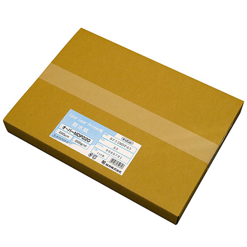 桜井　耐水紙 カラーレーザー用 オーパーMDP220　205g/m2　A3 250枚（シロ）