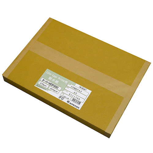 桜井 耐水紙 カラーレーザー用 オーパーMDP300 270g/m2 A3 100枚(シロ)|どっとカエールコレクト