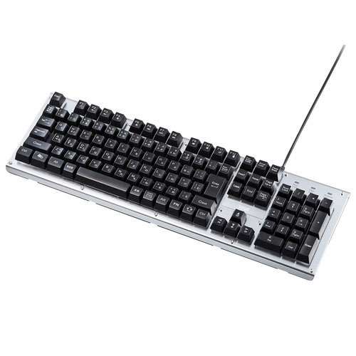 サンワサプライ　直送 バックライト機能付きキーボード