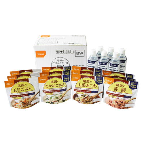 尾西食品　尾西のごはんシリーズBW 和風 国産米使用 5年保存 防災 アルファ米 非常食