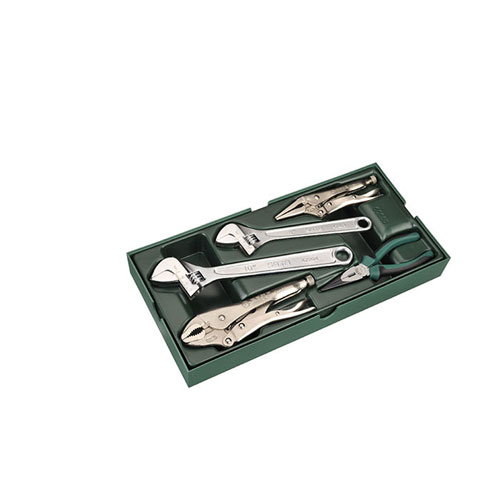 レックス　法人限定 5pcsモンキーレンチ&ペンチセット【RS-09909】