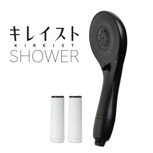 タカギ　浴室シャワーヘッド キレイストシャワー ブラック｜どっとカエールコレクト 12,390円
