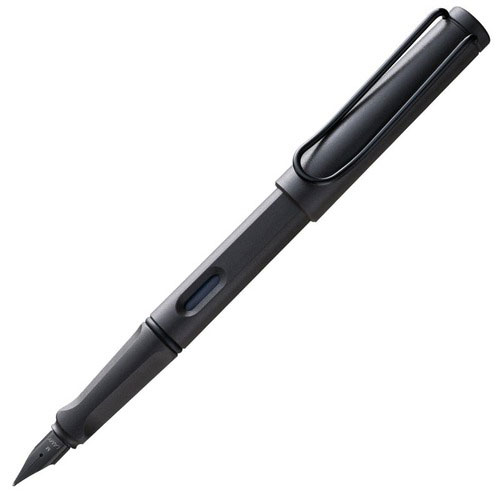 三菱鉛筆　LAMY(ラミー) サファリ 万年筆 アンブラ F(細字)