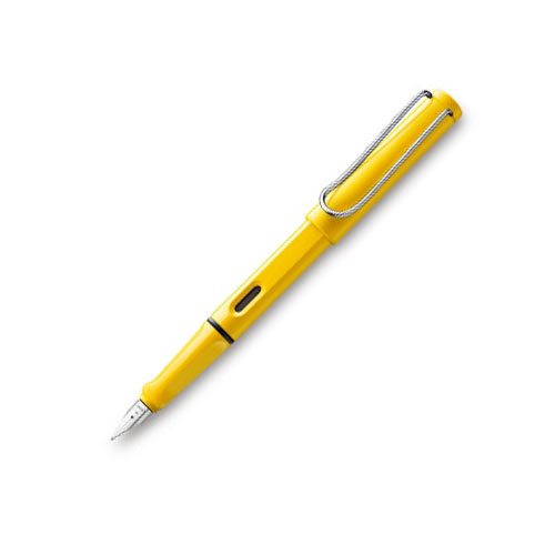 三菱鉛筆　LAMY(ラミー) サファリ 万年筆 イエロー M(中字)