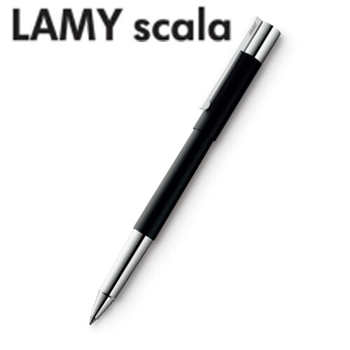 三菱鉛筆　LAMY(ラミー) スカラ マットブラック ローラーボール