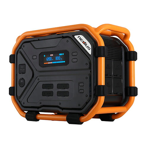 スイデン nedius ポータブル電源 定格出力 2400W