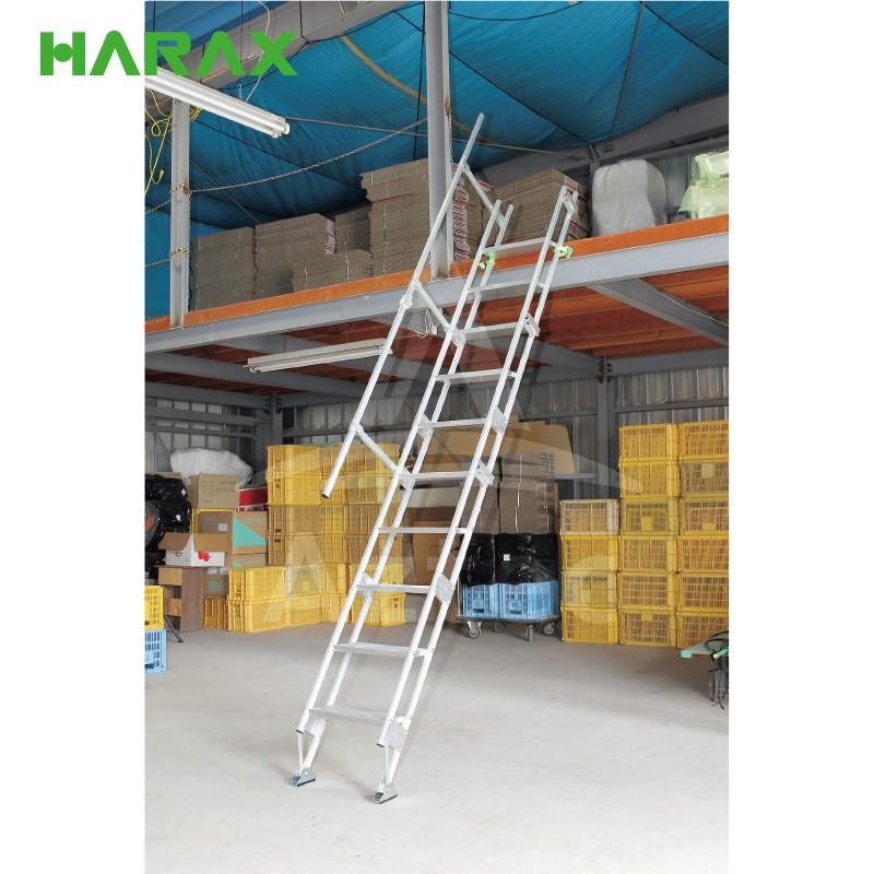 HARAX ハラックス ケンステア 中２階用上がり段(手摺り付) KS-40-10
