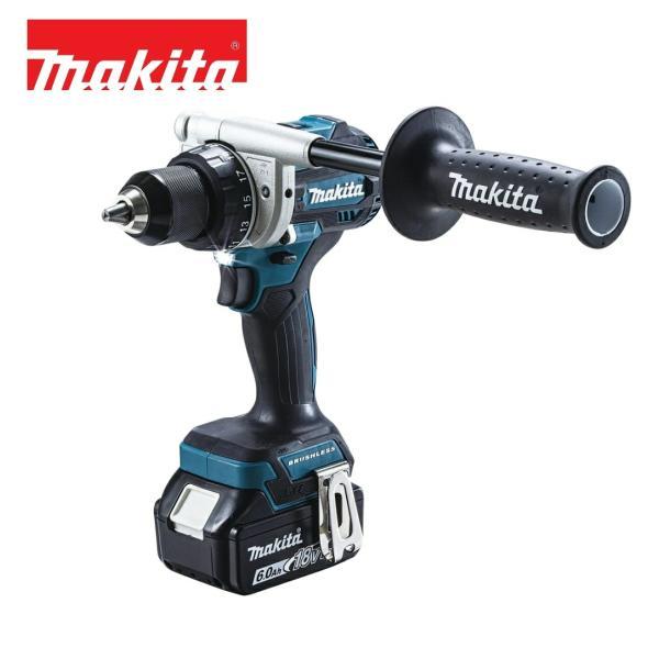 マキタ makita　充電式ドライバドリル　DF486DRGX　バッテリBL1860B&times;２本　充電器DC18RF・ケース付｜あぁードットエム店