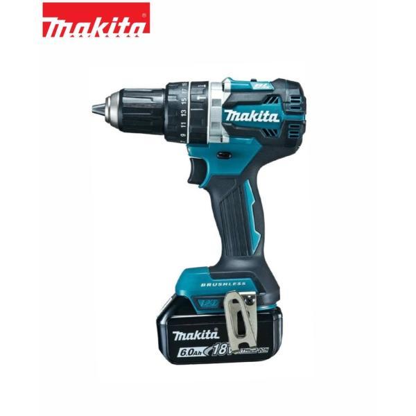 マキタ makita 申し受ける式ドライバドリル DF484DRGX バッテリBL1860B×２本 申し受ける器DC18RF・容れもの付