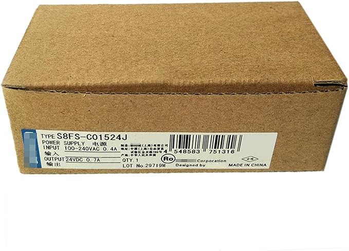 【新品 日本の首都発 ★適当お願いごと書ふり出し可★】OMRON オムロン S8FS-C01524J 24VDC 0.7A 用 取り替えっこワット数【６ヶ月引き受ける】