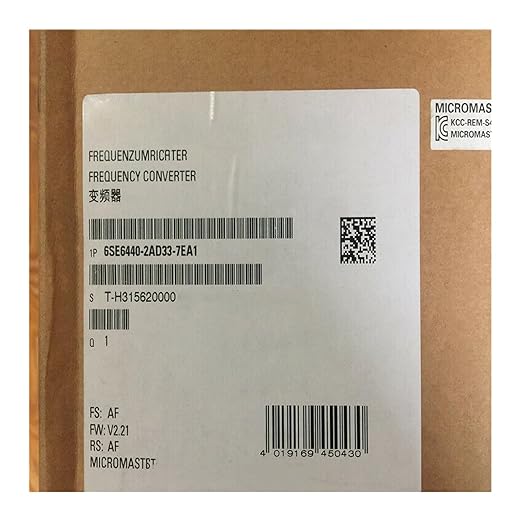 【新品 東京発 ★適格請求書発行可★】6SE6440-2AD33-7EA1 MM440 480V 37KW インバータ【６ヶ月保証】