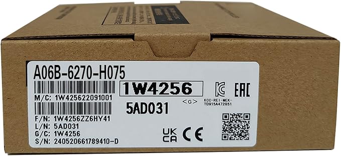【新品 東京発 ★適格請求書発行可★】A06B-6270-H075#H600【６ヶ月保証】｜産業機器店