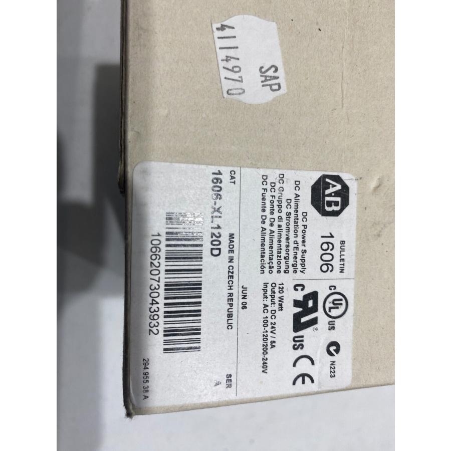 【新品 日本の首都発 ★適当お願いごと書振り出し可★】Allen-Bradley 1606-XL120D PLCワット数【６ヶ月引き受ける】