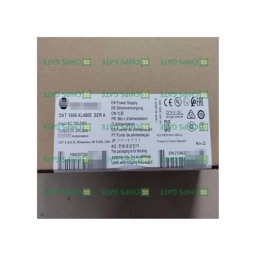 【新品 東京発 ★適格請求書発行可★】1606-XL480E 1606-XL480E New Power Supply Servo One【６ヶ月保証】｜産業機器店