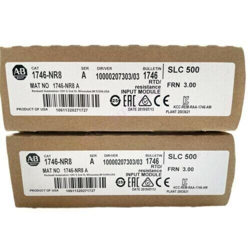 【新品 東京発 ★適格請求書発行可★】新しいAllen-Bradley 1746-NR8 SER A SLC 500 RTD抵抗入力モジュール1746NR8【６ヶ月保証】｜産業機器店