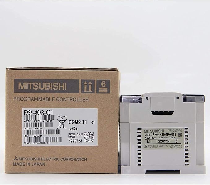 【新品 日本の首都発 ★適当お願いごと書ふり出し可★】三菱PLC メイン単一のものFX2N-80MR-001中継ぎ最終生産物 工業用オートメーション取り締まる【６ヶ月引き受ける】
