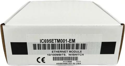 【新品 東京発 ★適格請求書発行可★】IC695ETM001-EM PLCモジュールIC695ETM001EM【６ヶ月保証】｜産業機器店