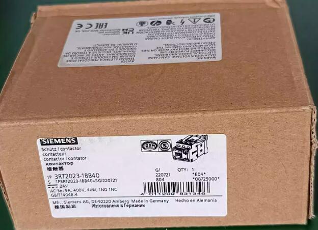 【新品 東京発 ★適格請求書発行可★】Siemens 電磁接触器 3RT2シリーズ 3RT2023-1BB40【６ヶ月保証】
