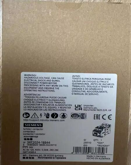 【新品 東京発 ★適格請求書発行可★】Siemens シーメンス 可逆形電磁接触器 24 V dc 3極 3RT2024-1BB44 【６ヶ月保証】