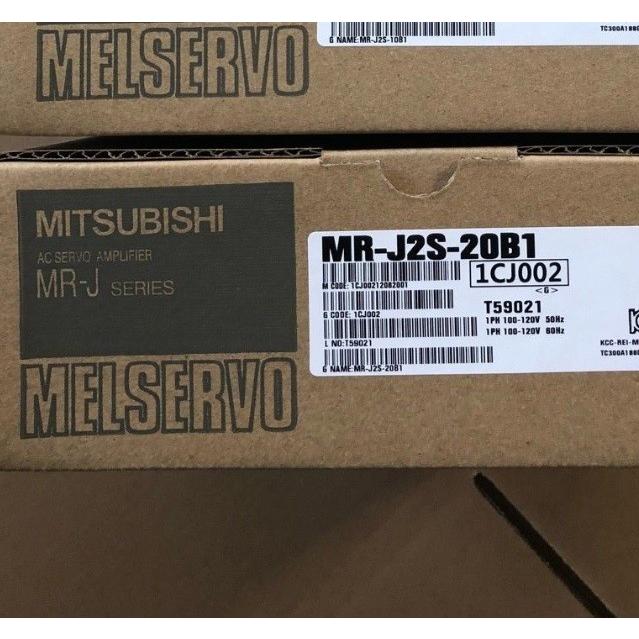 【新品 東京発 ★適格請求書発行可★】MITSUBISHI/三菱 MR-J2S-20B1 サーボアンプ【６ヶ月保証】
