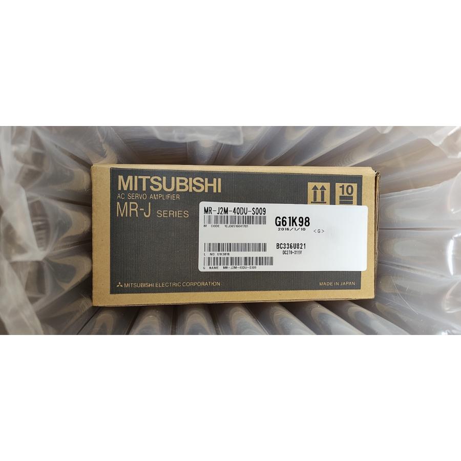 【新品 東京発 ★適格請求書発行可★】 MITSUBISHI/三菱 MR-J2M-40DU-S009【６ヶ月保証】｜産業機器店