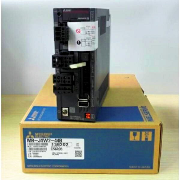 【新品 東京発 ★適格請求書発行可★】サーボアンプ MR-J4W2-44B SSCNETIII/H対応 0.4kW用 三相または単相AC200V~240V【6ヶ月保証】|産業機器店