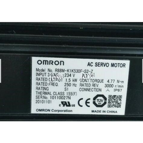 【新品 東京発 ★適格請求書発行可★】OMRON オムロン R88M-K1K530F-S2-Z 用サーボモーター【６ヶ月保証】｜産業機器店