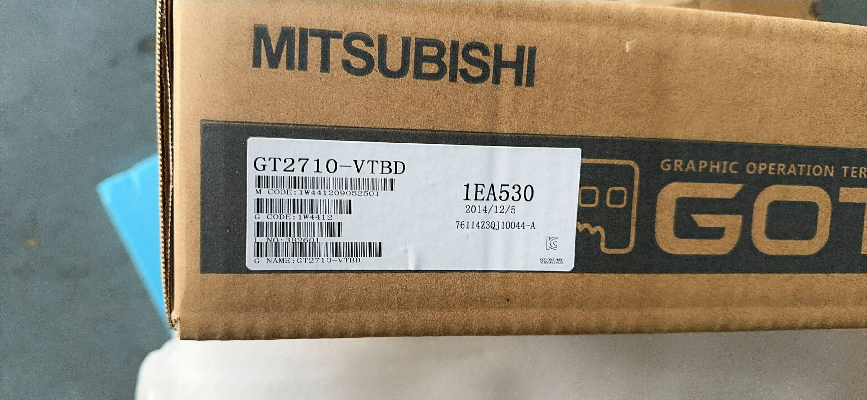 【新品 日本の首都発 ★適当お願いごと書ふり出し可★】三菱 タッチパネル GT2710-VTBD【６ヶ月引き受ける】