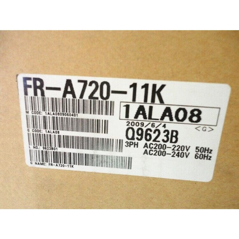 【新品 東京発 ★適格請求書発行可★】MITSUBISHI 三菱電機 FR-A720-11K【6ヶ月保証】|産業機器店