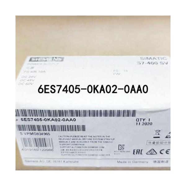 【新品 東京発 ★適格請求書発行可★】Siemens 6ES7 405-0KA02-0AA0 6ES74050KA020AA0【6ヶ月保証】|産業機器店