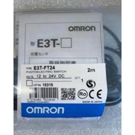 【新品 東京発 ★適格請求書発行可★】OMRON オムロン E3T-FT24 2M 光電スイッチ【６ヶ月保証】