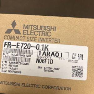 【新品 東京発 ★適格請求書発行可★】MITSUBISHI/三菱電機 FR-E720-0.1K インバーター【6ヶ月保証】|産業機器店