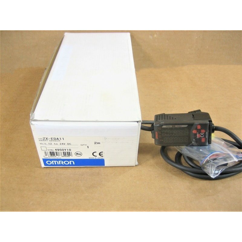 【新品 東京発 ★適格請求書発行可★】OMRON オムロン ZX-EDA11 スマートセンサ【６ヶ月保証】