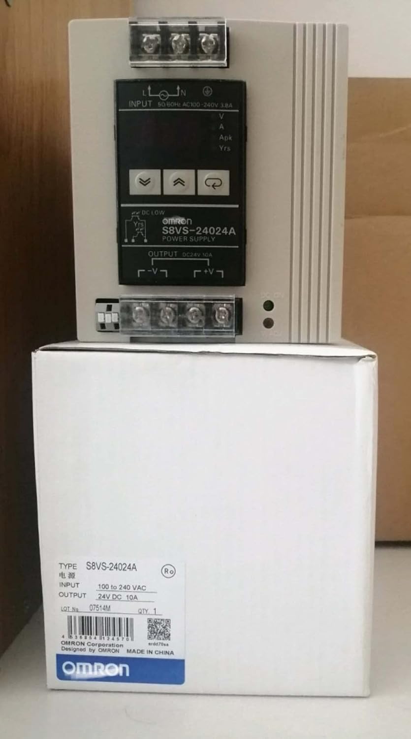 【新品 東京発 ★適格請求書発行可★】OMRON オムロン スイッチング・パワーサプライ S8VS-24024A 【６ヶ月保証】