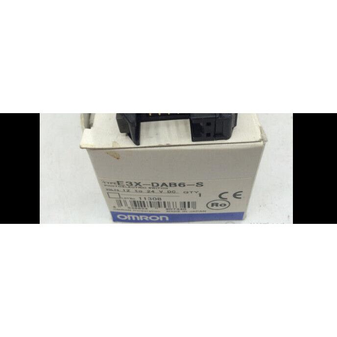 【新品 日本の首都発 ★適当お願いごと書振りだし可★】オムロン(Omron) E3X-DAB6-S デジタルファイバアンプ(吊りひも抽き出し手合い)【６ヶ月引き請ける】 電設資材-花・ガーデン・DIY